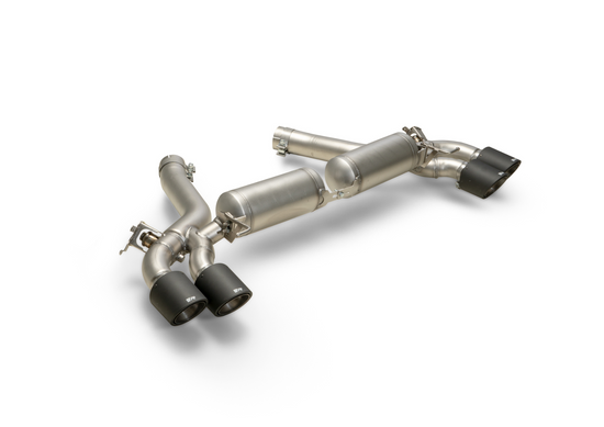 Axle-back Sport Exhaust BMW M8 F93 L/R, stainless steel, with integrated valves (selectable tail pipes) incl. EC- APPROVAL