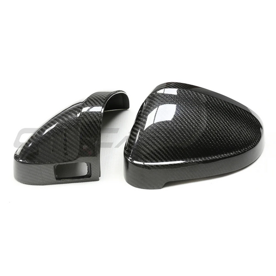 AUDI A4/S4/RS4/A5/S5/RS5 B9 2016+ PRE-PREG CARBON FIBRE MIRRORS - WITH LANE ASSIST - CT Carbon