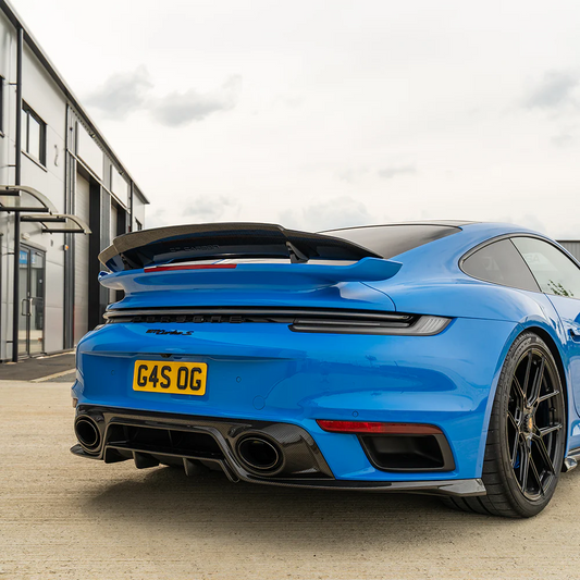 PORSCHE 911 (992) TURBO S CARBON FIBRE DIFFUSER - CT DESIGN