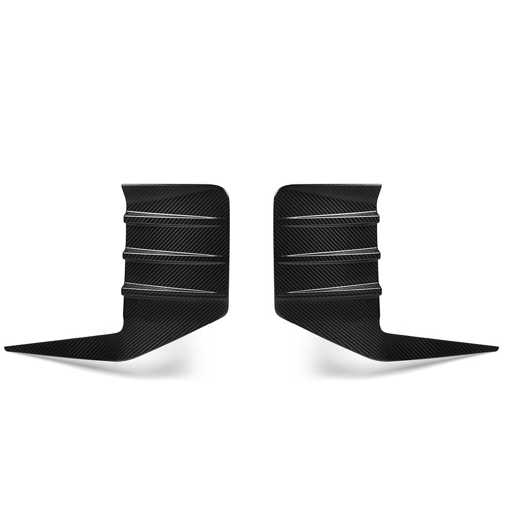 BMW G87 M2 CARBON FIBRE REAR BUMPER TRIM - CT DESIGN