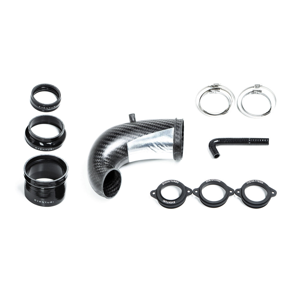 Eventuri Audi RS3 TTRS Gen 2 Carbon Turbo Inlet With Flange