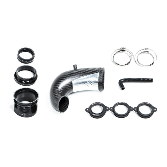 Eventuri Audi RS3 TTRS Gen 2 Carbon Turbo Inlet With Flange