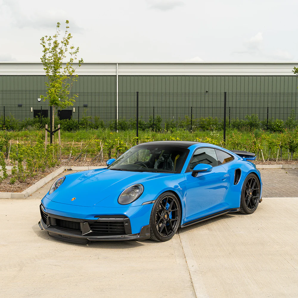 PORSCHE 911 (992) TURBO S CARBON FIBRE SIDE SKIRTS - CT DESIGN