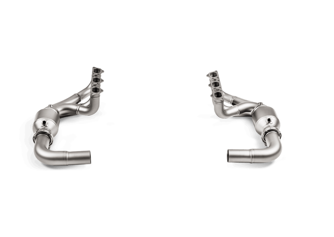 Porsche 911 GT3 / GT3 Touring / GT3 RS (991.1 / 991.2) Akrapovic Evolution Race Header Set (Titanium)