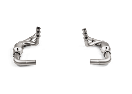 Porsche 911 GT3 / GT3 Touring / GT3 RS (991.1 / 991.2) Akrapovic Evolution Race Header Set (Titanium)