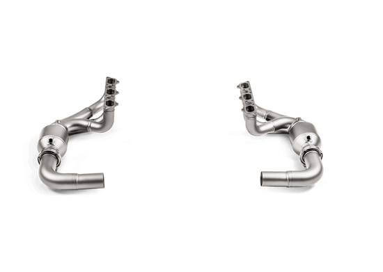 Porsche 911 GT3 / GT3 Touring / GT3 RS (991.1 / 991.2) Akrapovic Evolution Race Header Set (Titanium)