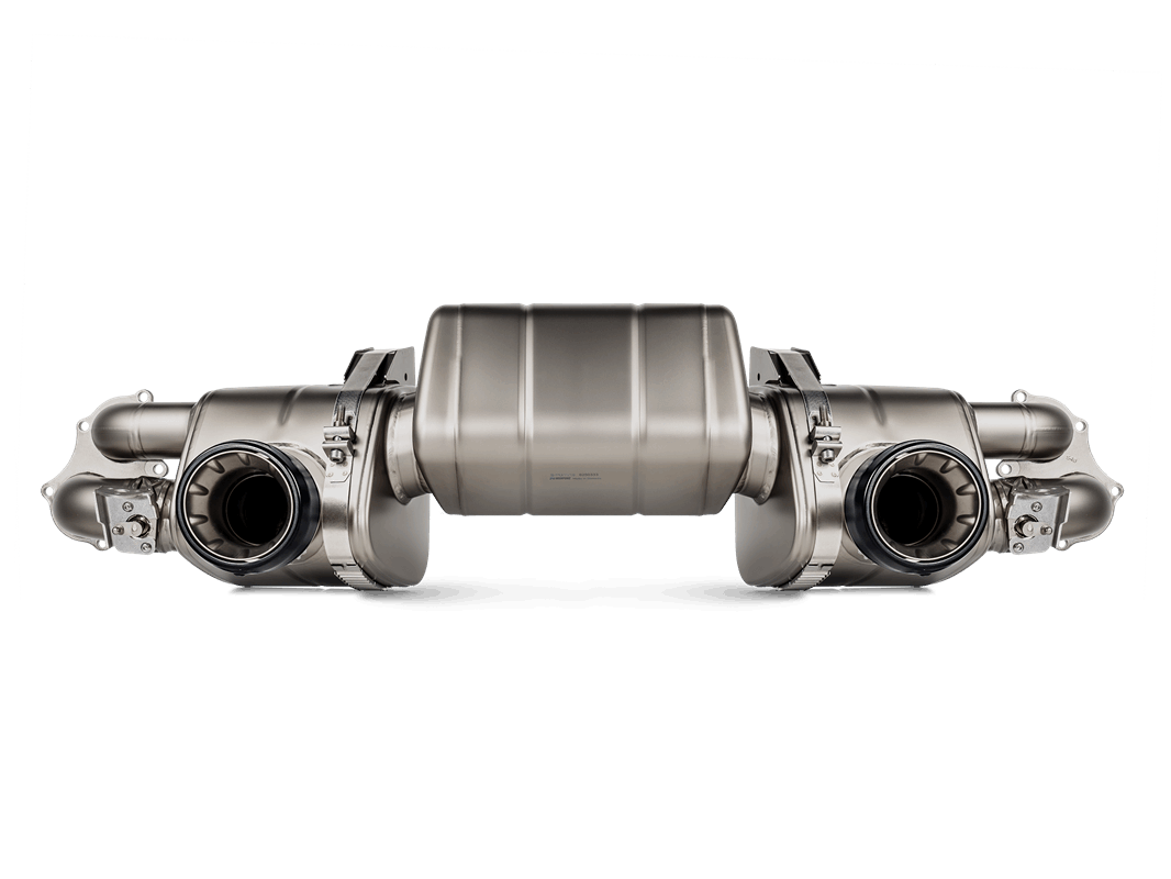 Porsche 718 Cayman GT4 / GTS 4.0 / Spyder / Boxster GTS 4.0 Akrapovic Slip-On Race Line (Titanium)