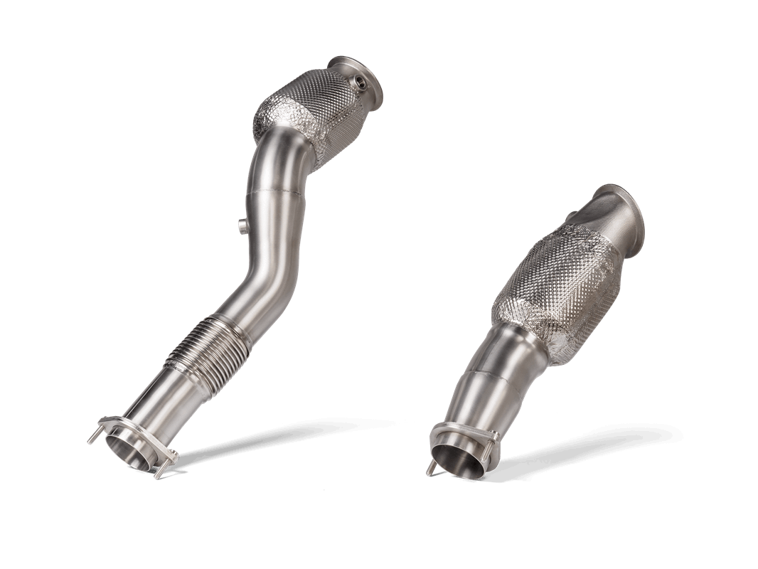 BMW M2 / M3 / M4 (G87 / G80 / G81 / G82 / G83) Akrapovic Downpipe w/ Cat (SS)