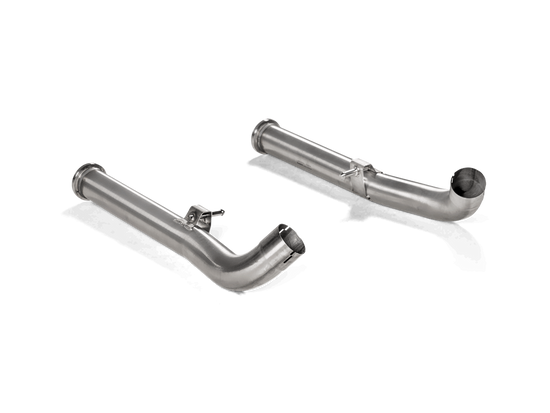 Mercedes-AMG G 63 / 4x4 Squared (W463A) Akrapovic Front Link Pipe Set (SS)