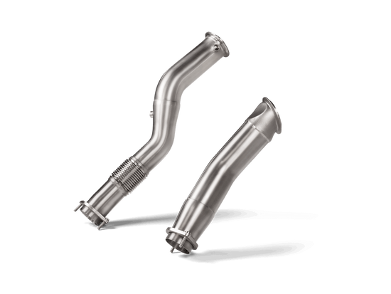 BMW M2 / M3 / M4 (G87 / G80 / G81 / G82 / G83) Akrapovic Downpipe w/o Cat (SS)