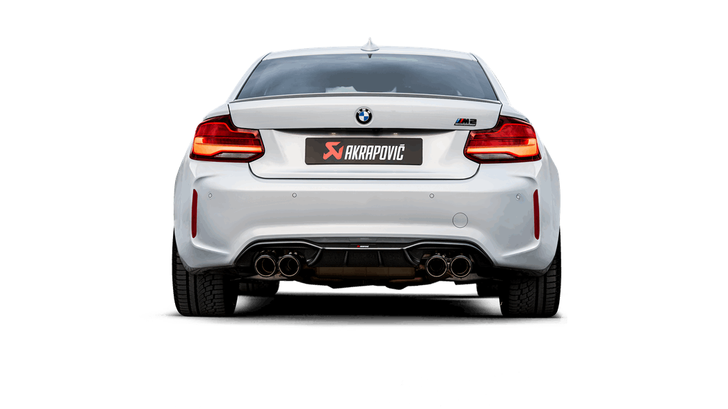 BMW F87 M2 COMPETITION/CS (2020) AKRAPOVIC SLIP-ON EXHAUST SYSTEM
