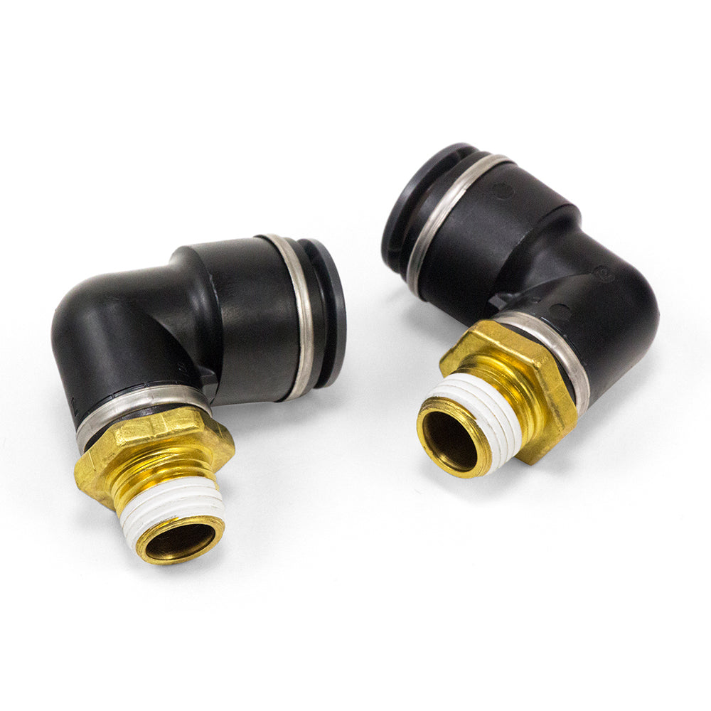 Air Lift 21867 - Elbow Male 3/8" MNPT - 3/8" PTC