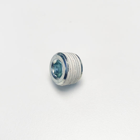 Air Lift 22701 - Pipe Plug - 3/8" NPT w/ sealant - Nickel finish