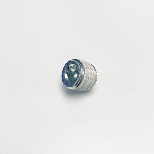 Air Lift 22702 - Pipe Plug - 1/4" NPT w/ sealant - Nickel finish