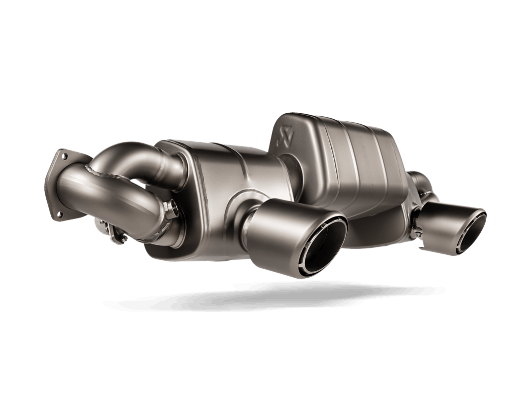 Porsche 718 Cayman GT4 RS / Spyder RS Akrapovic Slip-On Race Line (Titanium)