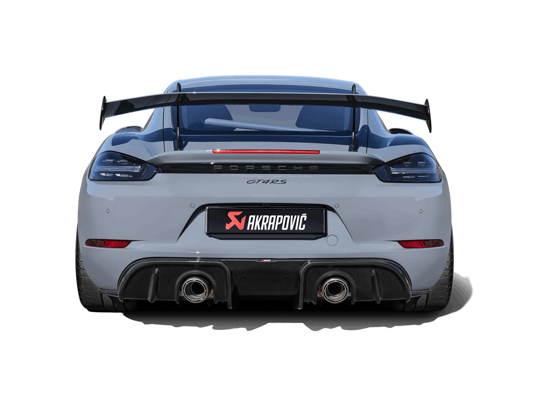 Porsche 718 Cayman GT4 RS / Spyder RS Akrapovic Slip-On Race Line (Titanium)