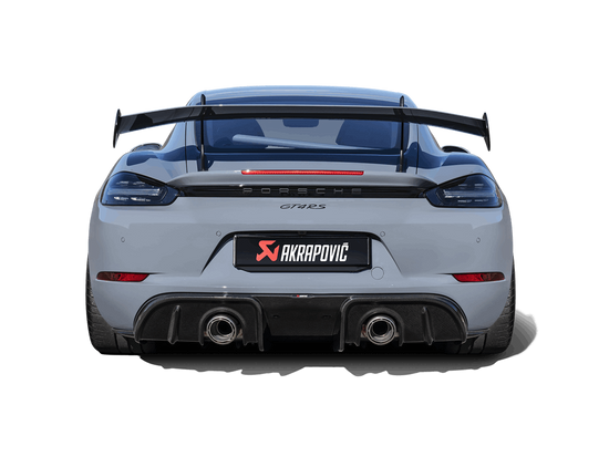 Porsche 718 Cayman GT4 RS / Spyder RS Akrapovic Slip-On Race Line (Titanium)