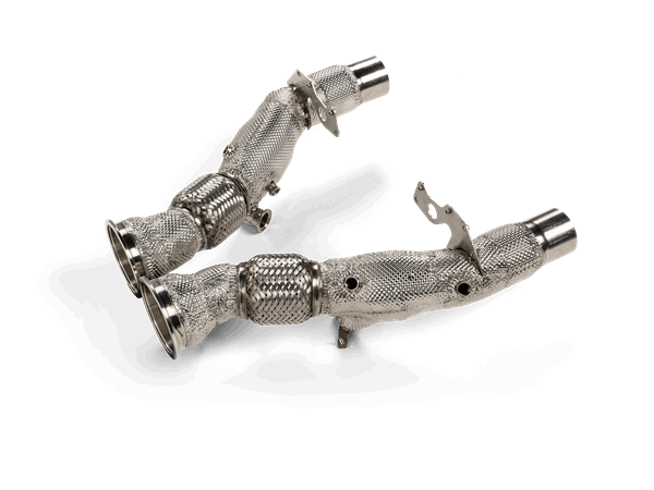Ferrari 296 GTB Akrapovic Link Pipe Set (SS)