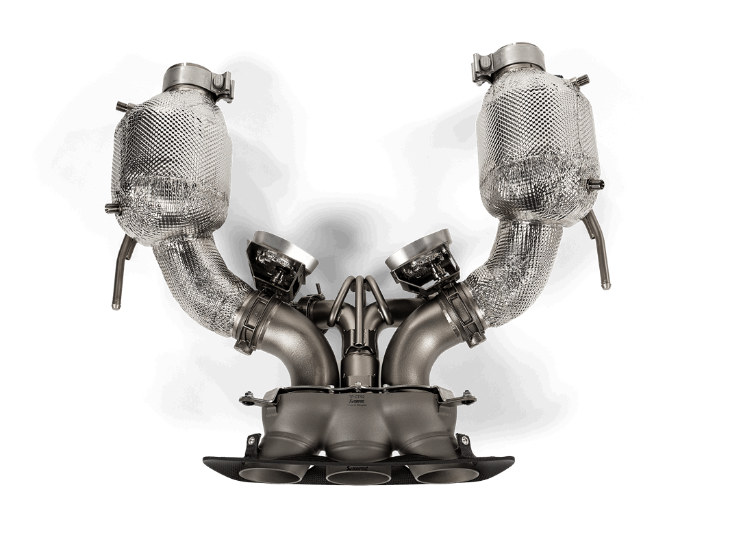 Ferrari 296 GTB Akrapovic Slip-On Race Line (Titanium)