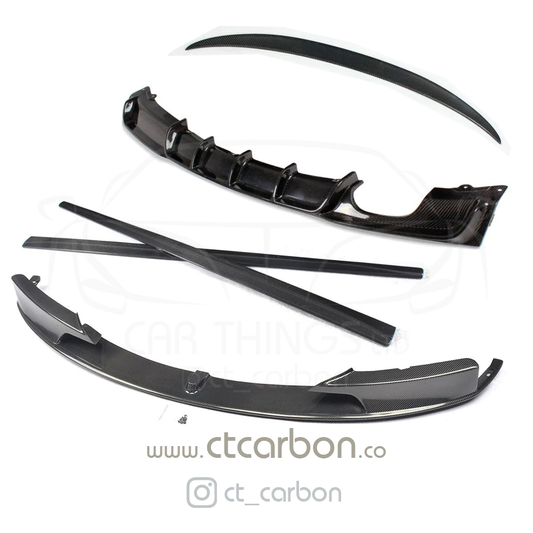BMW 3 SERIES F30 SALOON FULL CARBON FIBRE KIT - MP STYLE