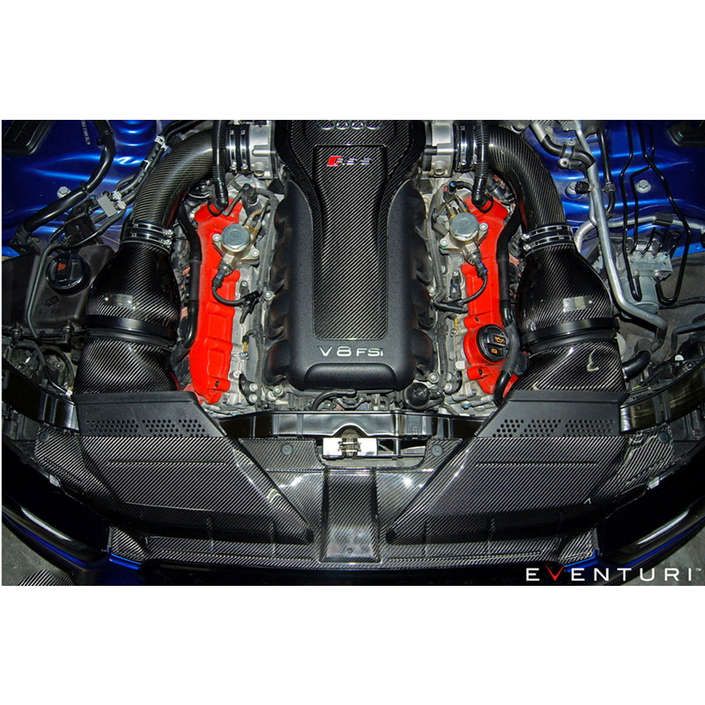 EVENTURI AUDI RS5 FACELIFT BLACK CARBON SLAM PANEL