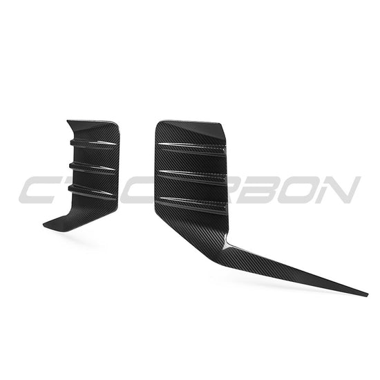 BMW G87 M2 CARBON FIBRE REAR BUMPER TRIM - CT DESIGN