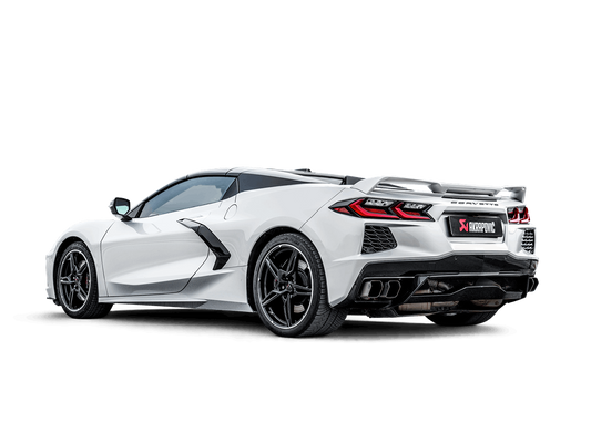 Chevrolet Corvette Stingray (C8) Akrapovic Slip-On Line (Titanium)