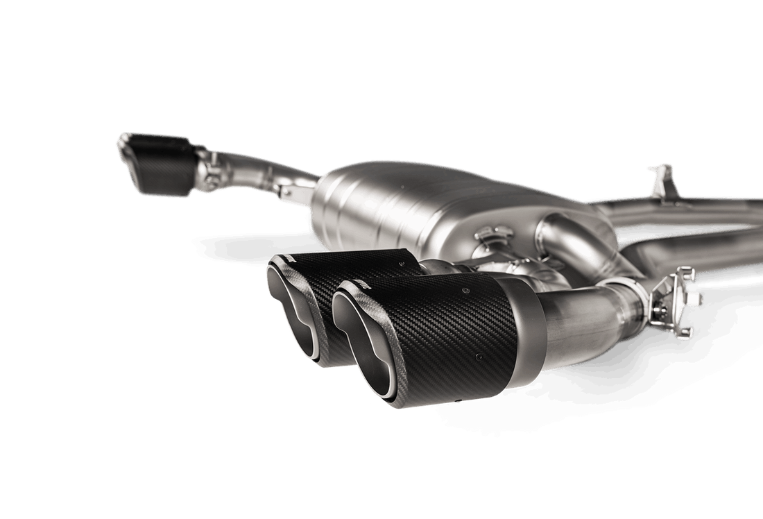 BMW X3 M / Competition / X4 M / Competition (F97 / F98) 2021 - 2024 OPF/GPF Akrapovic Slip-On Line (Titanium)