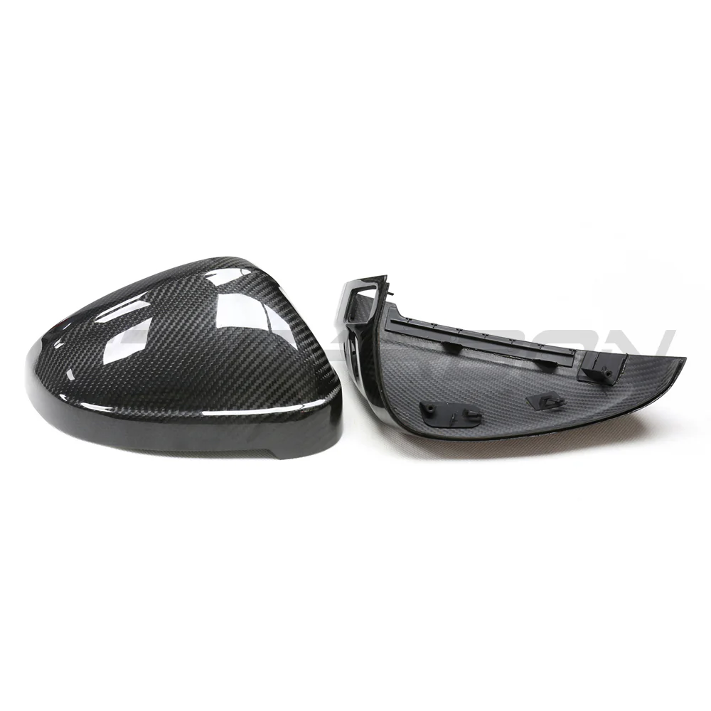 AUDI A4/S4/RS4/A5/S5/RS5 B9 2016+ PRE-PREG CARBON FIBRE MIRRORS - WITH LANE ASSIST - CT Carbon
