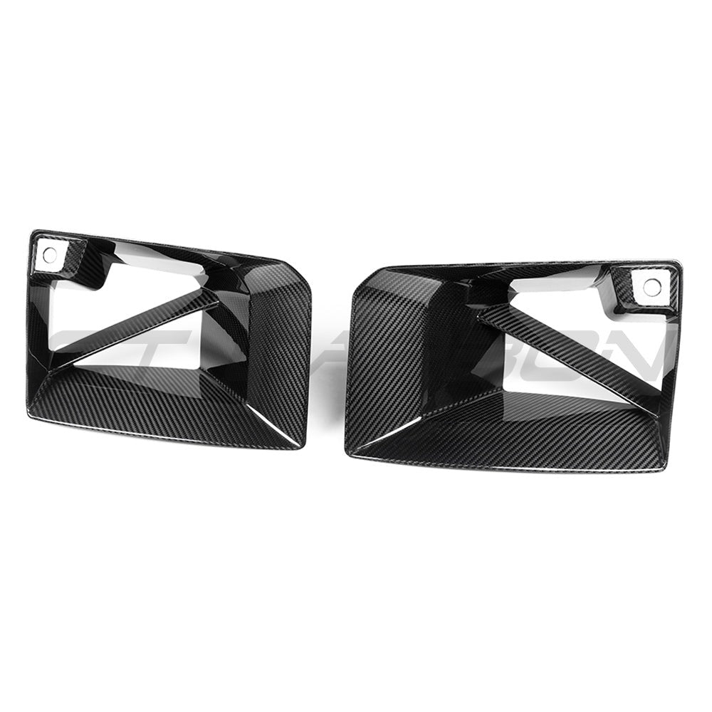 BMW G87 M2 CARBON FIBRE FRONT DUCTS - CT DESIGN