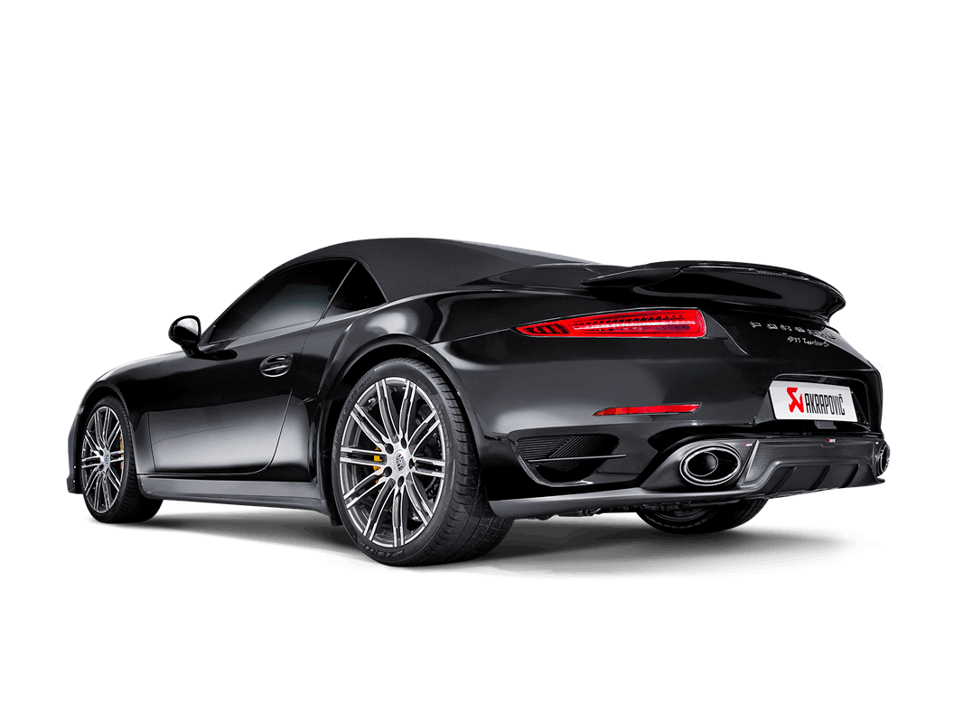 Porsche 911 Turbo / Turbo S (991.1) Akrapovic Slip-On Line (Titanium)