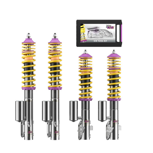 KW COILOVER SUSPENSION V3 INOX FOR SUBARA IMPREZA COUPE & SALOON GC/GF/GFC/GC6 1993 - 2000
