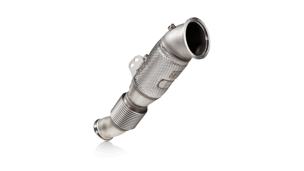 Toyota Supra (A90) / BMW M340i / M440i / Z4 M40i (G20 / G21 / G22 / G23 / G26 / G29) OPF/GPF Akrapovic Downpipe w Cat (SS)