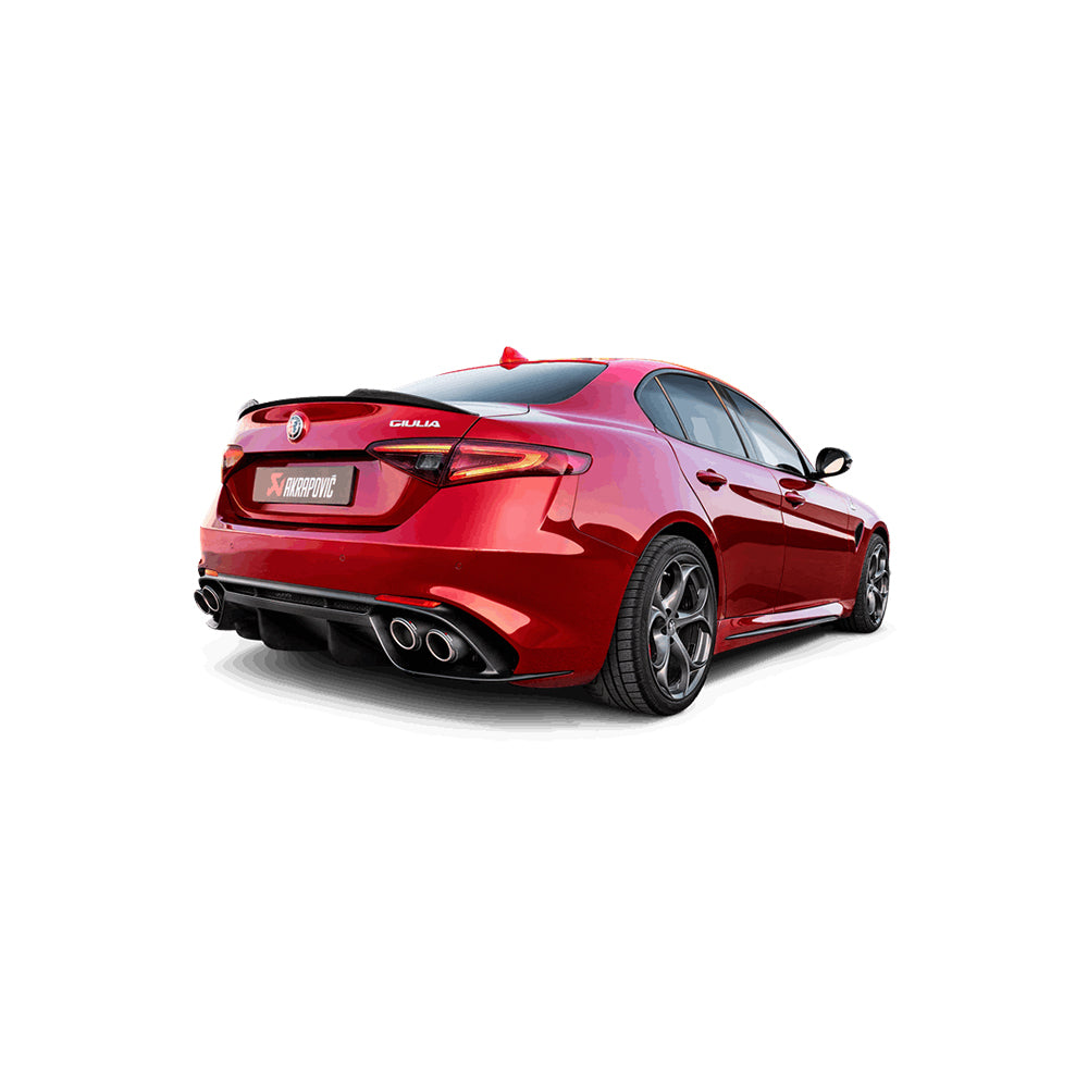 Alfa Romeo Giulia Quadrifoglio (2016-2020) AKRAPOVIC EVOLUTION EXHAUST SYSTEM