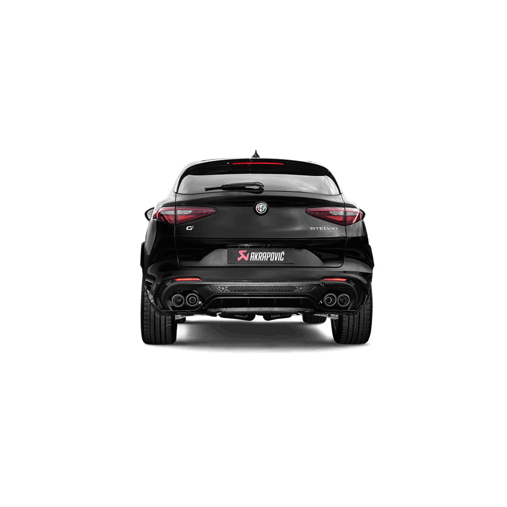 Alfa Romeo Stelvio Quadrifoglio (2017-2020) AKRAPOVIC SLIP-ON EXHAUST SYSTEM