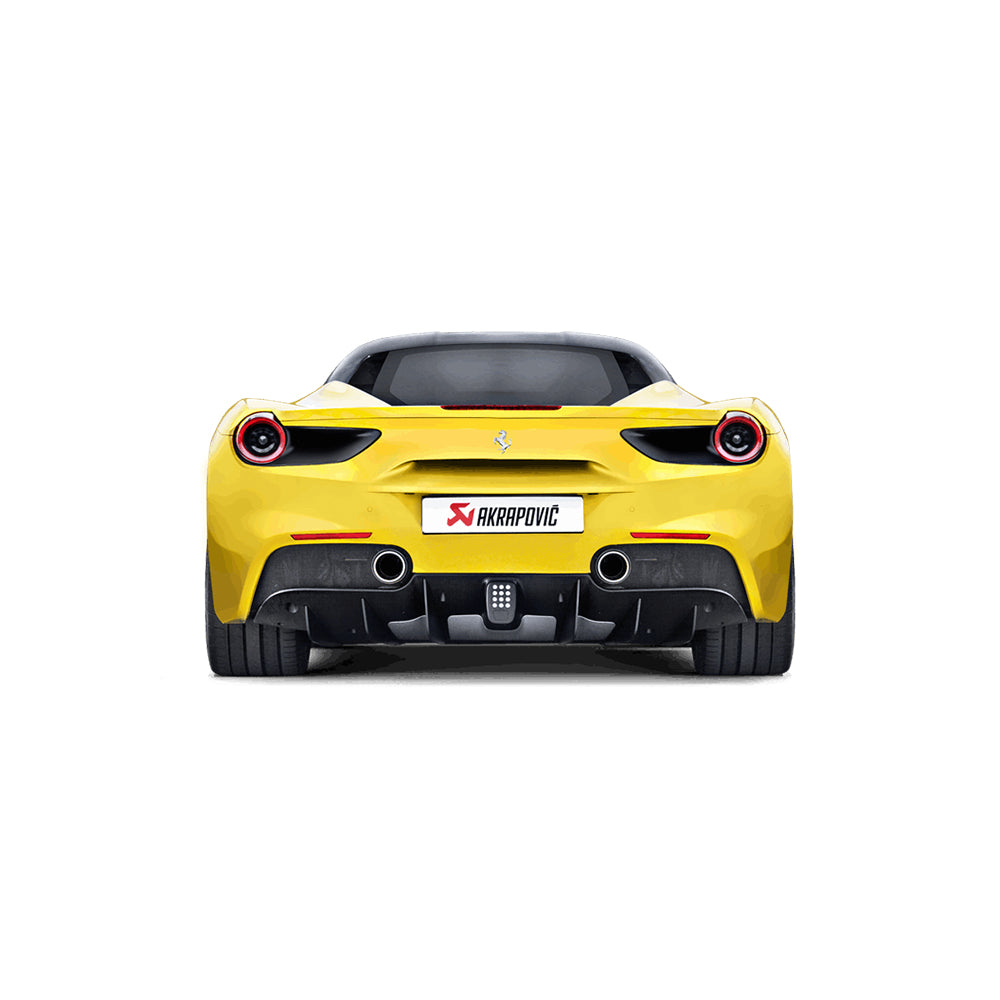 Ferrari 488 GTB/Spider (2019) Akrapovic Slip-on Exhaust System