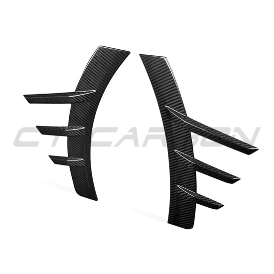 BMW G87 M2 CARBON FIBRE REAR SIDE FENDER TRIM - CT DESIGN