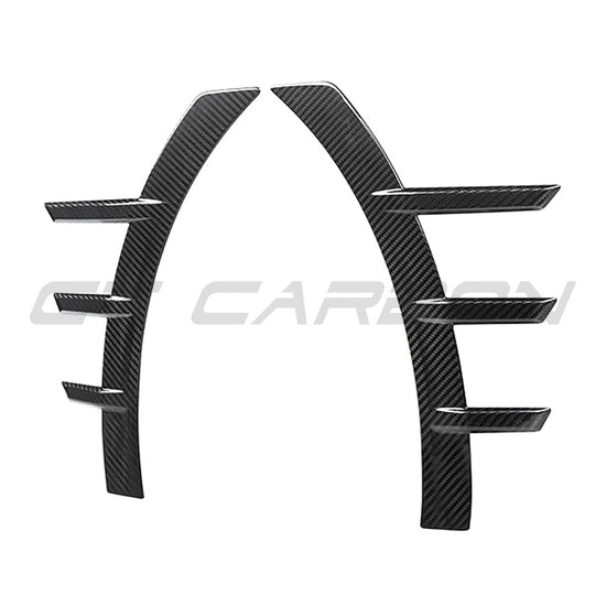 BMW G87 M2 CARBON FIBRE FRONT SIDE FENDER TRIM - CT DESIGN