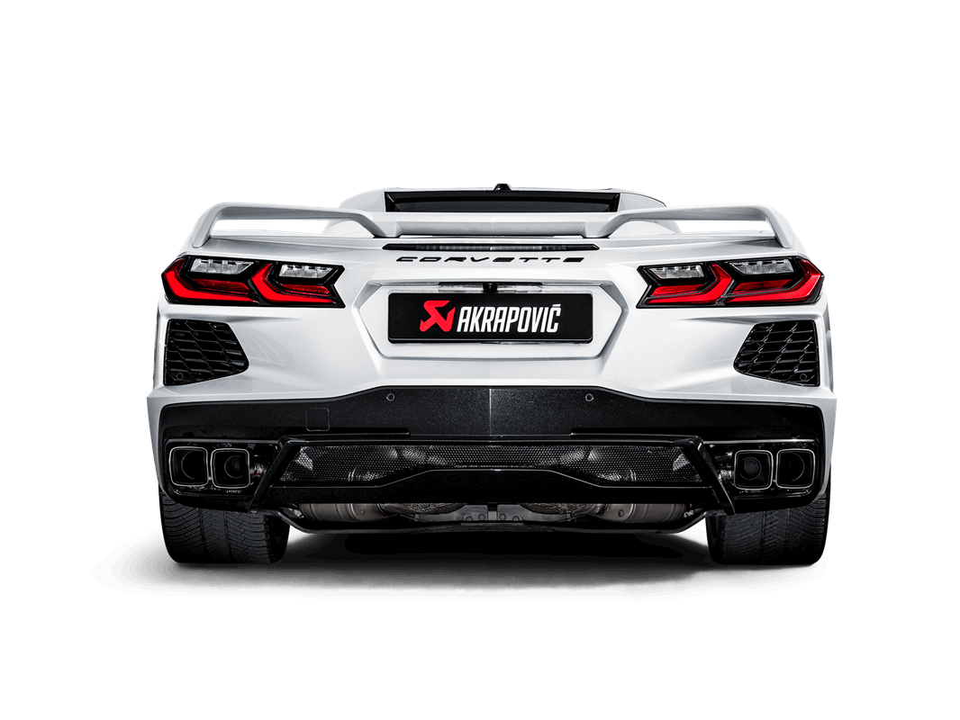 Chevrolet Corvette Stingray (C8) Akrapovic Slip-On Line (Titanium)