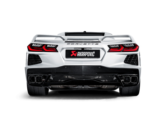 Chevrolet Corvette Stingray (C8) Akrapovic Slip-On Line (Titanium)