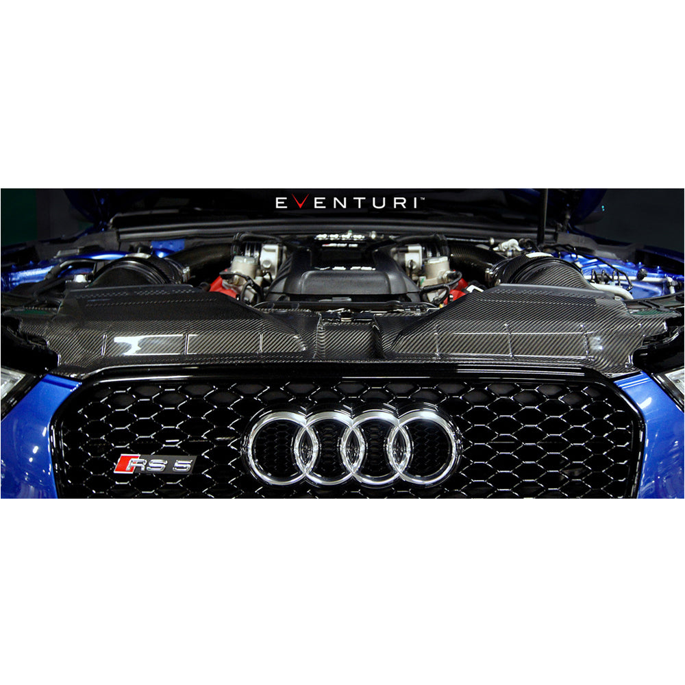 EVENTURI AUDI RS5 FACELIFT BLACK CARBON SLAM PANEL