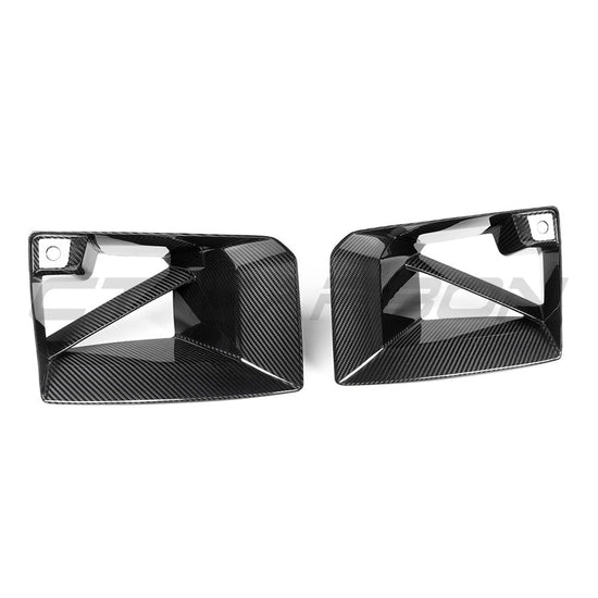 BMW G87 M2 CARBON FIBRE FRONT DUCTS - CT DESIGN