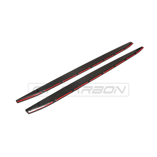 BMW M4 G82/G83 CARBON FIBRE SIDE SKIRT REPLACEMENT & EXTENSION - CT DESIGN