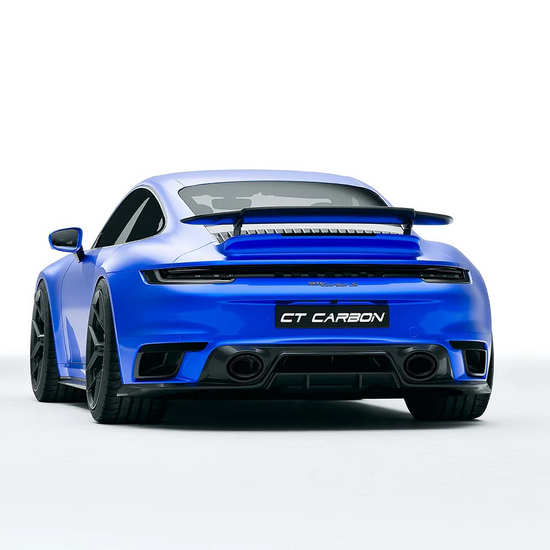 PORSCHE 911 (992) TURBO S CARBON FIBRE DIFFUSER - CT DESIGN