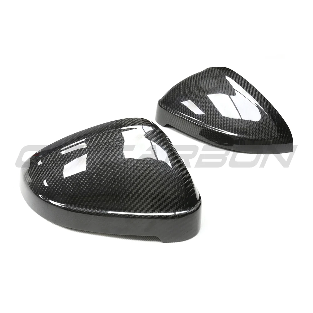 AUDI A4/S4/RS4/A5/S5/RS5 B9 2016+ PRE-PREG CARBON FIBRE MIRRORS - WITH LANE ASSIST - CT Carbon