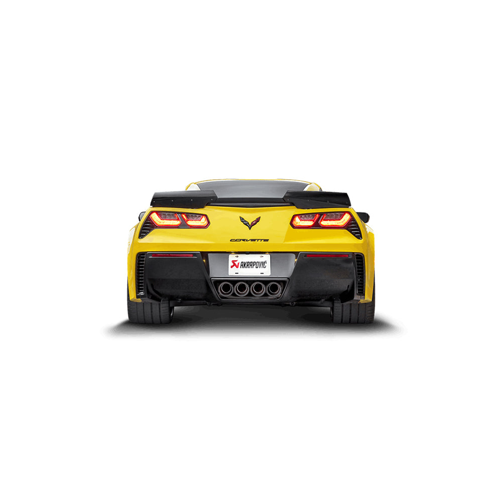 Chevrolet Corvette C7 (2019) Akrapovic Slip-on Exhaust System