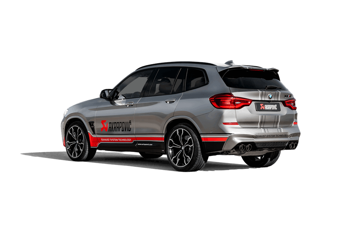 BMW X3 M / M Competition / X4 M / M Competition (F97 / F98) Akrapovic Slip-On Line (Titanium)