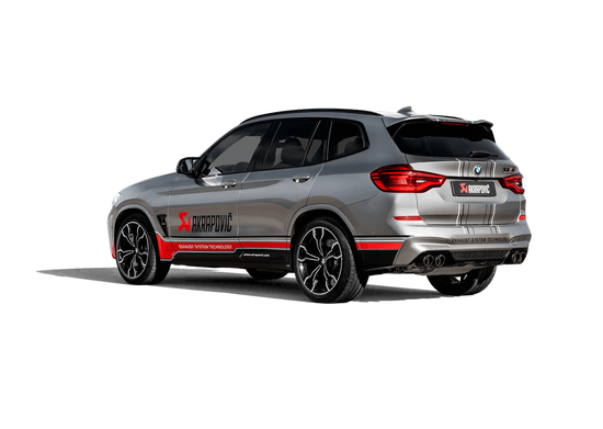 BMW X3 M / M Competition / X4 M / M Competition (F97 / F98) Akrapovic Slip-On Line (Titanium)