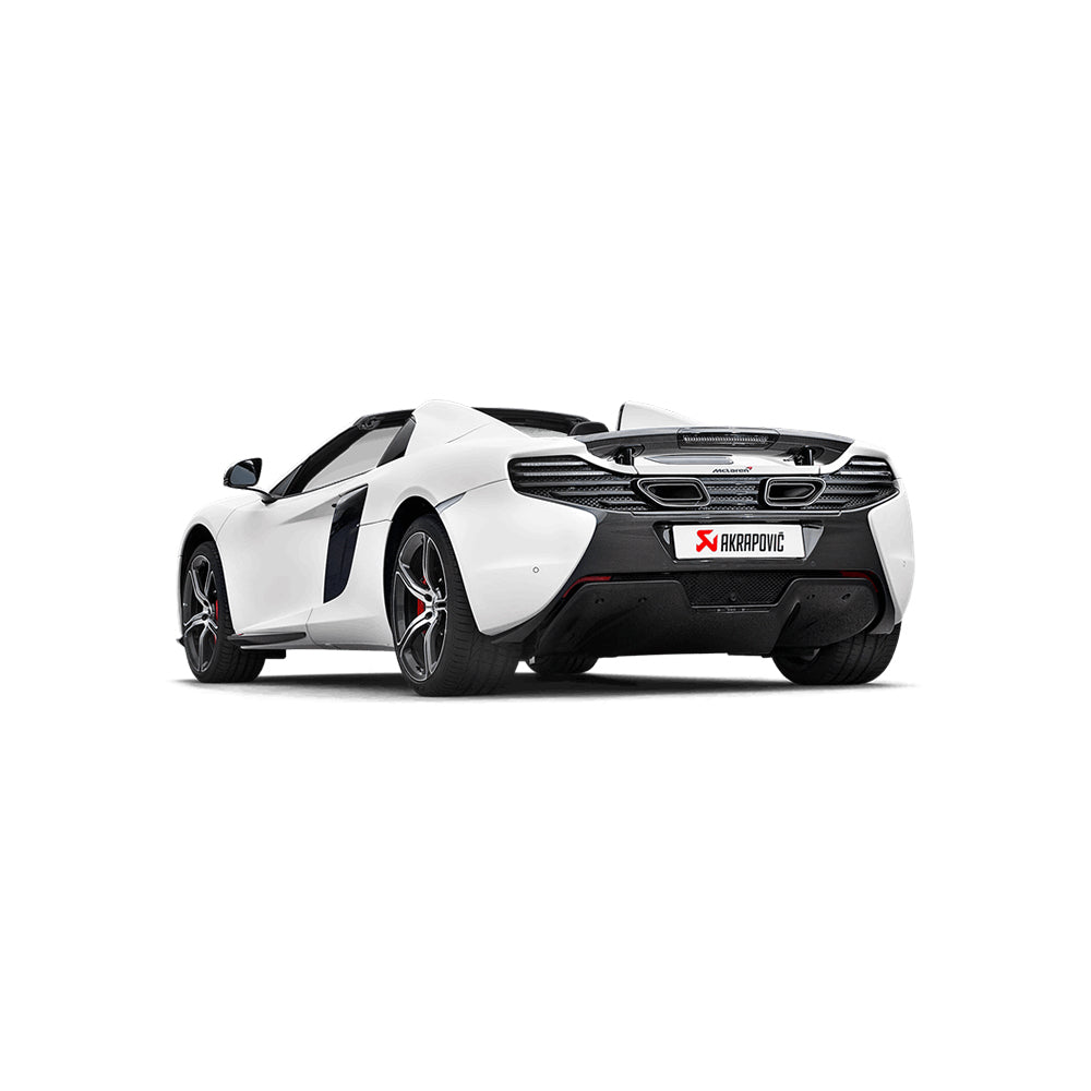 Mclaren 650S/650S Spider (2019) Akrapovic Slip-on Exhaust System