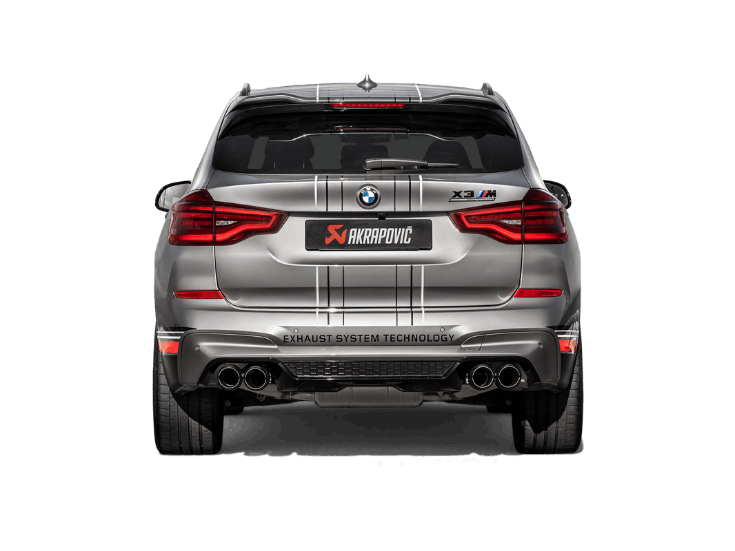 BMW X3 M / M Competition / X4 M / M Competition (F97 / F98) Akrapovic Slip-On Line (Titanium)